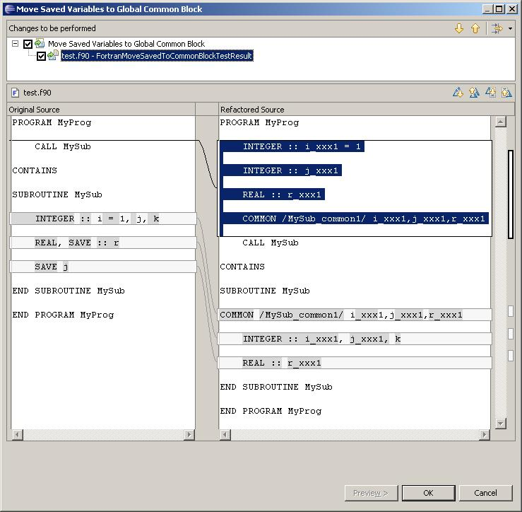 Example of the Introduce Implicit None refactoring