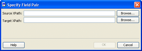 Specify Field Pair Dialog Box