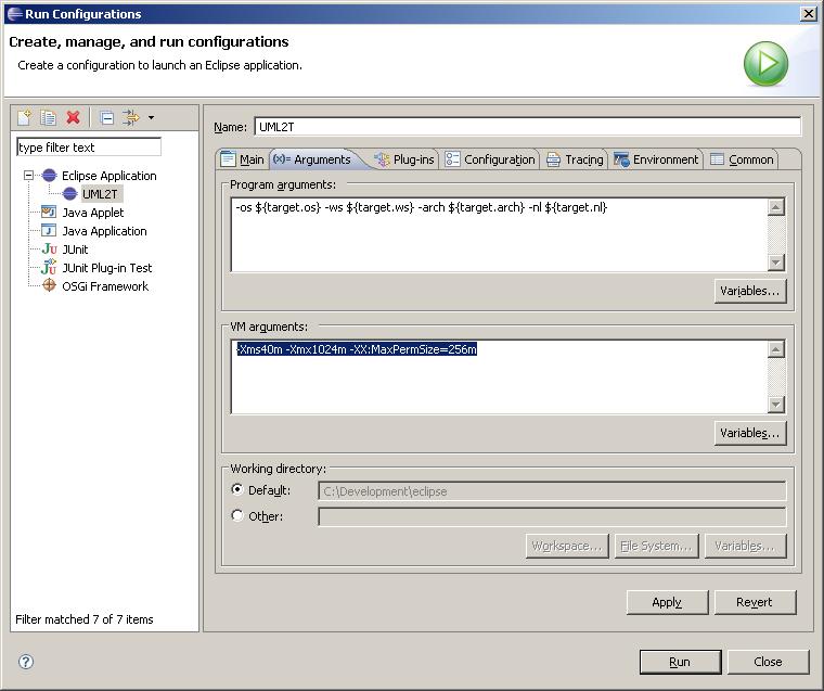 UML2Tools Run Eclipse Application VM Parameters.JPG