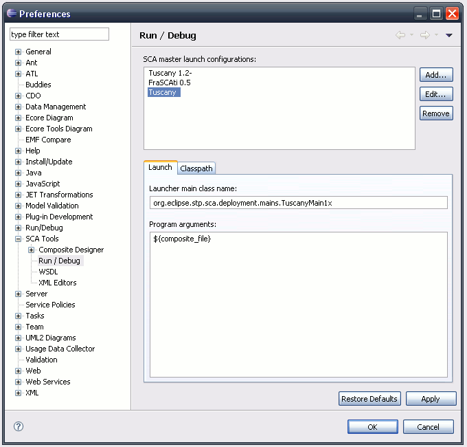 SCA Java Run and Debug masterLaunchMainPrefs.gif