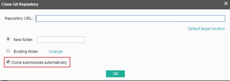 Submodule recursive clone