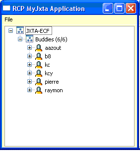 MyJxta RCP app