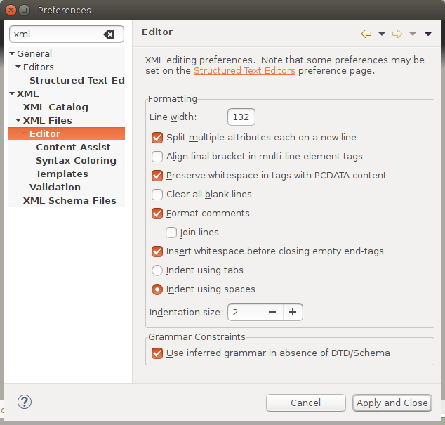 XmlEditorFormatPreferences.png