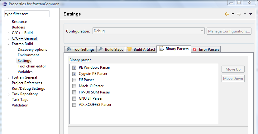 Fortran Binary Parsers