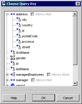 Choose Query Key