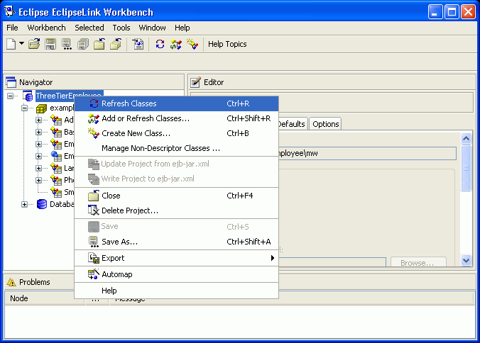 Sample Context Menu